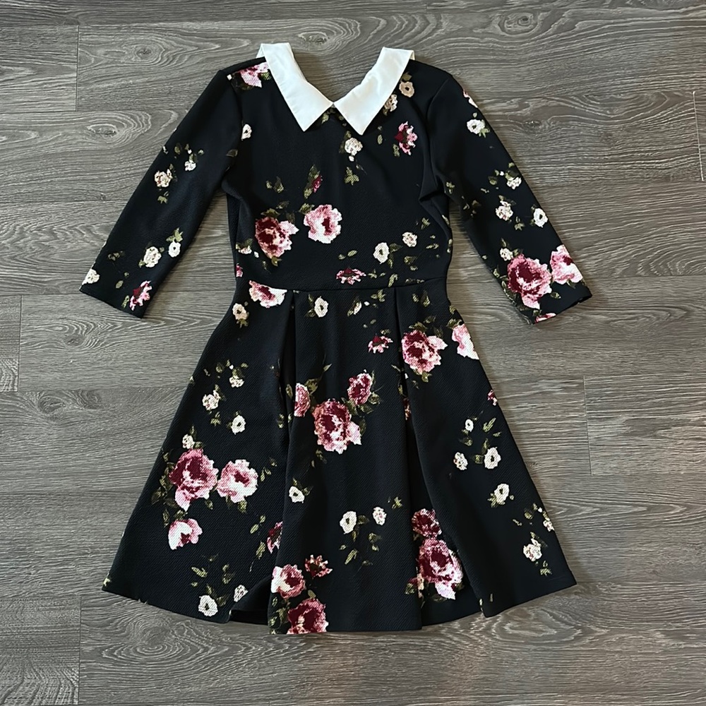 Floral Collared Dress from ModCloth